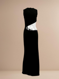 Load image into Gallery viewer, Hollow Cut Sleek Maxi Dress
