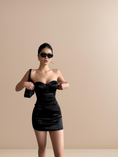 Load image into Gallery viewer, Sweetheart Bodice Mini Strapless Dress
